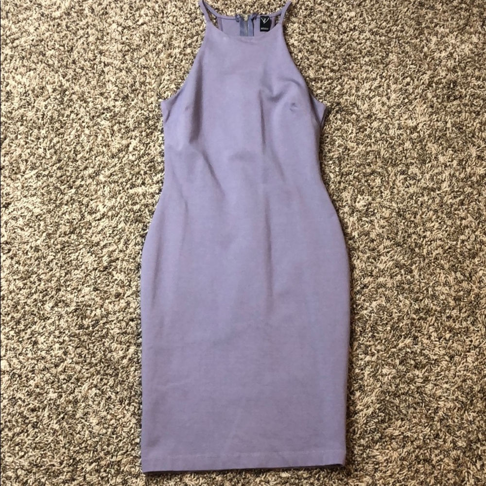 Purple winsor dress